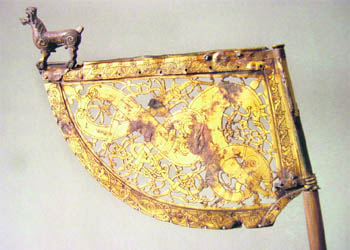 A weathervane from a Viking ship. Halsingland. Sweden. 10th century
