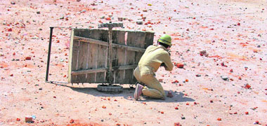 Clashes continued on Tuesday over land transfer to Amarnath shrine board.
