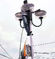 One of the stree light sets purchased by the Palampur Municipal Council for Rs 50,000 each.
