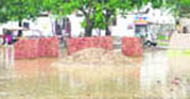 The ground where the pit in which Bittu drowned was dug up by the PUDA