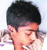 Surjeet Kumar, a class 10 student of Government High School, Nangal Kalan, who died after being allegedly beaten up by his schoolteacher