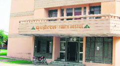 The Youth Hostel building in Bhiwani which needs urgent repairs.
