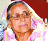 Pingalwara president Dr Inderjit Kaur addresses mediapersons in Amritsar. 