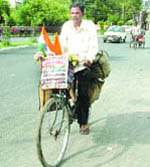 Man on a mission: Ravinder Kumar Lakhe 