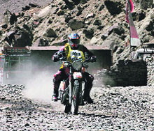 The rally starts from Shimla and runs through the hostile terrain of the high altitude desert in Lahaul and Ladakh