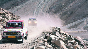 The Raid de Himalaya runs through Jammu and Kashmir and Himachal Pradesh in a gruelling eight-day schedule
