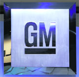 In this file photo, a logo of General Motors