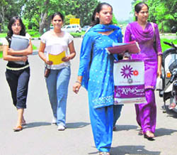 With the start of new session, students have started arriving on the PAU campus in Ludhiana. 