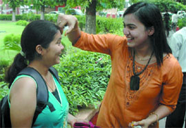 It is all fun and frolic in Delhi University colleges.