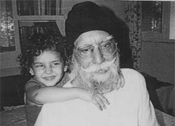 THE WRITER AT HOME: A file photo of Prof Harbans Singh