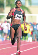 Jamaican-born sprinter Merlene Ottey has failed in her final attempt to achieve the 100 metres qualifying time that would have enabled her to become the first athlete to compete in eight Olympic Games