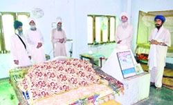 The house in Ajnala where once stood the historical well