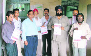Harried consumers show unpaid power bills
