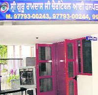 The Guru Ram Dass Charitable Trust Eye Hospital in Moga.