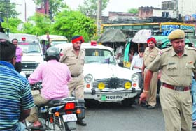 SSP gets the taste of chaos on roads