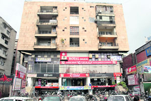 The Surya Kiran building where generators would be sealed.