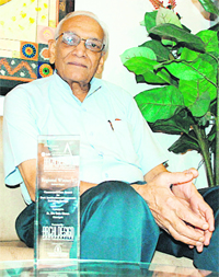Local architect S.D. Sharma bags the prestigious Archi Design Award for Excellence