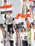 Sunitha Rao (L) and Sania Mirza
