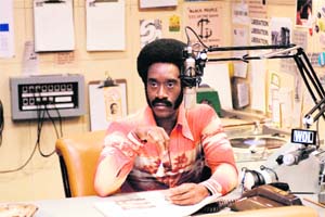Don Cheadle plays a radio jockey in Kasi Lemmons Talk To Me