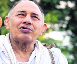 Guruji Chandgi Ram, Indias 1970 Asian Games gold medallist, set up the akhara to train women wrestlers for international events