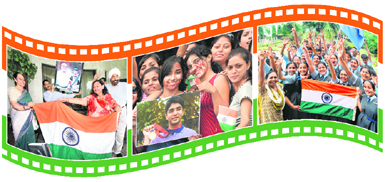 Relatives at Bindra residence; girls at Sector 10; and students of St Stephens School on Monday.