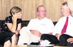 Delegates from Ohio University at Punjab Agricultural University in Ludhiana. 
