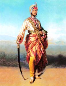Dalip Singh inherited his good looks from his mother, who was the daughter of Maharaja Ranjit Singh's kennel keeper