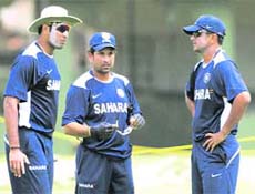 Ganguly, Laxman, Tendulkar and Dravid failed to make an impact in the Test series and none of them was able to score a century