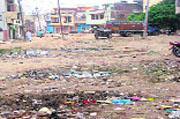 A view of the main road in Kaithal.