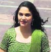 Hindi film actress Gracy Singh who was in Ludhiana on Tuesday. 