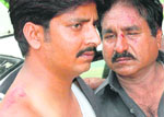 Two injured taxi operators