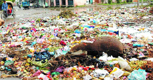 The problem may persist as the MC dump yard at Wariana is full. 