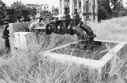 Underground water tank which is not being used in Sector 71, Mohali