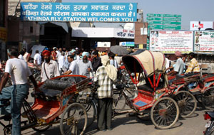 Unregulated movement creates hurdles in the flow of traffic in Bathinda. 