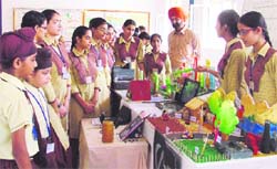 Expressions 2008 underway at MGM Public School in Ludhiana
