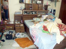 Robbers break into the house of retired DIGs house at DLF phase-3 in Gurgaon on Sunday night
