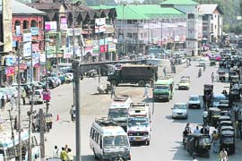 It was the usual hustle-bustle in the city after curfew restrictions were lifted on Tuesday