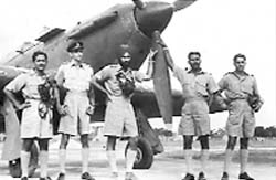 Arjan singh and other pilots of the No. 1 Squadron