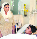 Ramesh, who is undergoing treatment at Dayanand Medical College and Hospital in Ludhiana.