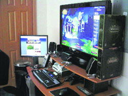 These days, the rooms of most youngsters have more of playstations and plasmas