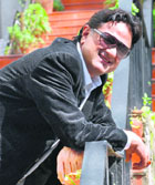 Bollywood director Harry Baweja who was in Shimla on Friday.