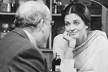 Aishwarya Rai and Anupam Kher