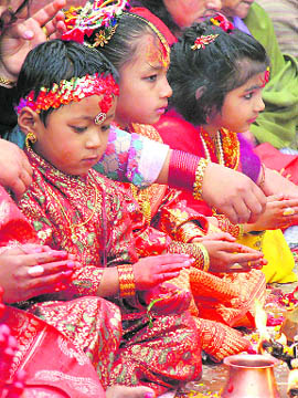 The Kumaris were deprived of the rights granted to every child under the United Nations Convention on the Rights of the Child