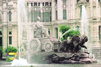 Madrid is a city of great monuments and massive statues on its streets are a common sight