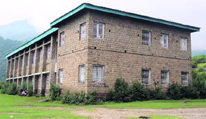 The 10-bed hospital building constructed by Khaniara panchayat near Dharamsala.