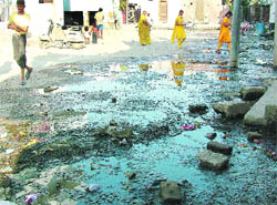 With cantonment board clearing the decks for development work, dirt and grime would be a thing of past in the Bhoor Mandi area in Jalandhar