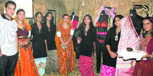 Fashion design students of Sportking Institute of Fashion Technology create a mini Gujarat, an inhouse exhibition, following their 22-day training with craftspersons in Kutch.