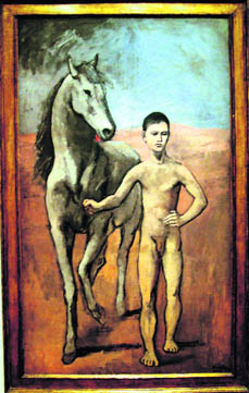 Boy Leading a Horse, Paris 1905-1906