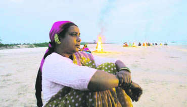 Umashree as Gulabi in the film