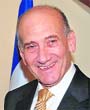Israel's Prime Minister Ehud Olmert who announced his decision to step down at Jerusalem on Sunday.